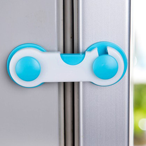 10pcs Baby Safety Protector Child Cabinet Locking Plastic Lock Protection of Kids Locking From Doors Drawers Corner Protector - Image 2