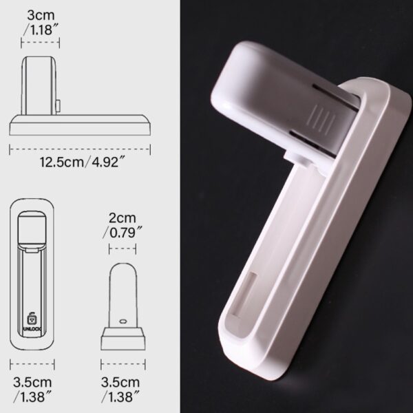 2/1pcs Anti-Children Door Anti-Pet Room Door Lock Baby Safety Lock Child Proofing Door handle Lock Childproofing Door Knob Lock - Image 4