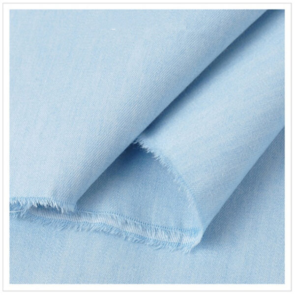 50*151cm Washed Denim Fabrics Pure Cotton Fabric For Trousers T-Shirt Apron DIY Summer Dress Clothing Material For Baby Girls - Image 4