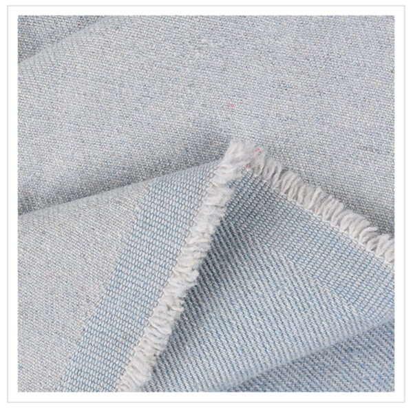 50*151cm Washed Denim Fabrics Pure Cotton Fabric For Trousers T-Shirt Apron DIY Summer Dress Clothing Material For Baby Girls - Image 5