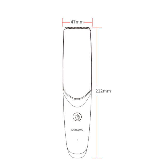 Baby Hair Trimmer USB Eletric Protable Low Noise Baby Care Children Shaver Kids Hair clipper - Image 6