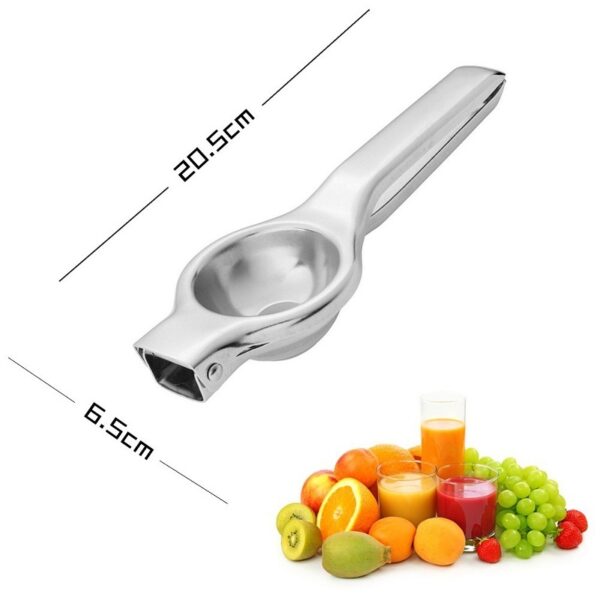 Citrus Press Manual Juicer Stainless Steel Metal Squeezer Juicer for Fruit Orange Lemon Kitchen Tool Accessories Blender - Image 3