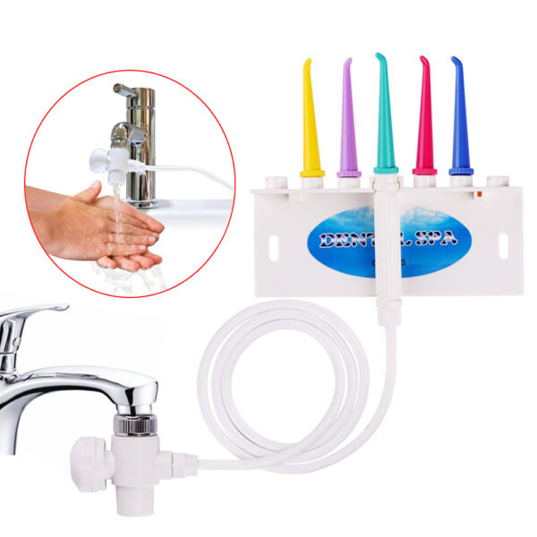 Dental SPA Faucet Oral Irrigator Water Jet Toothbrush Floss Dental Flosser Oral Hygiene Dental instrument - Image 2