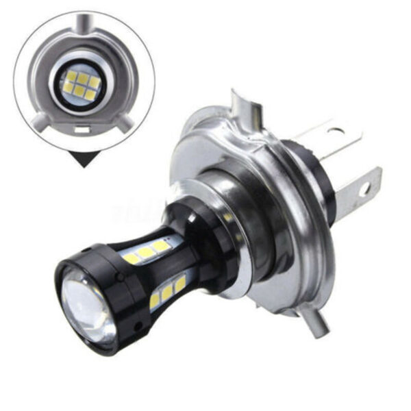 H4 LED Fog Light 3030 18SMD 6000K Car LED Light Bulb Super Bright White 12V H4 led Headlight for Motorcycle - Image 3