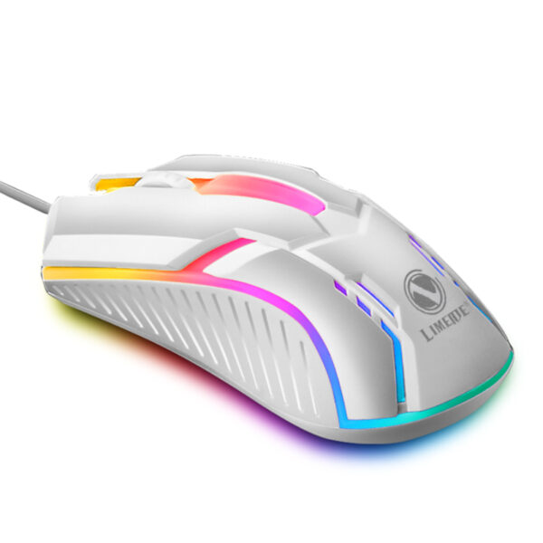 Limei S1 E-Sports Luminous Wired Mouse USB Wired Desktop Laptop Mute Computer Game Mouse - Image 2