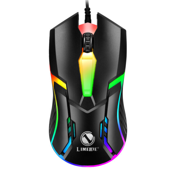 Limei S1 E-Sports Luminous Wired Mouse USB Wired Desktop Laptop Mute Computer Game Mouse - Image 6