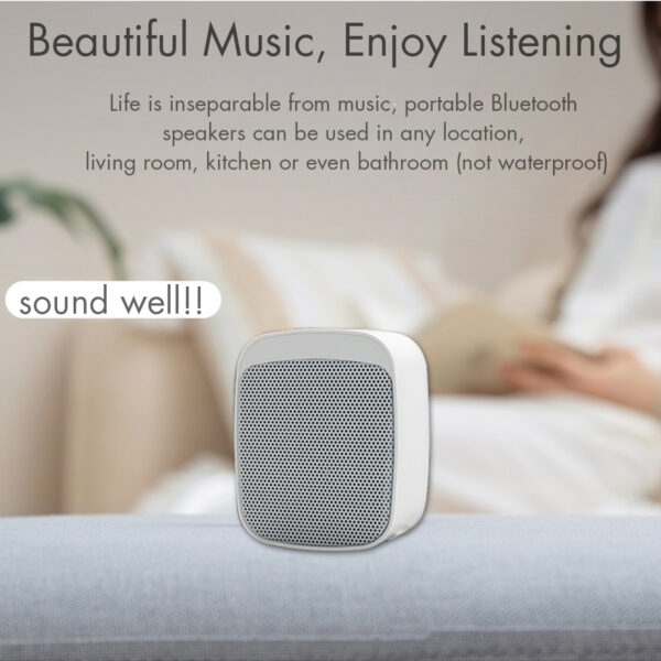 Mini Portable Bluetooth Speaker Smart Small Outdoor Car Home Subwoofer Sports Music Wireless Player Speaker For Mobile Phones - Image 4