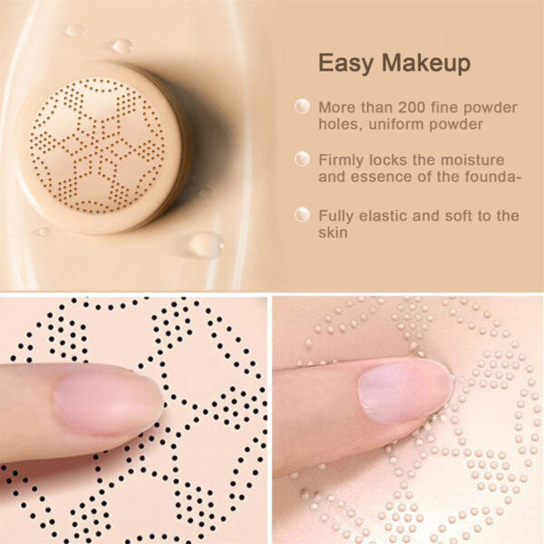 Mushroom Head Air Cushion Foundation CC Cream Face Make Up Concealer Moisturizing Whitening Natural BB Cream Cosmetics Makeup - Image 4