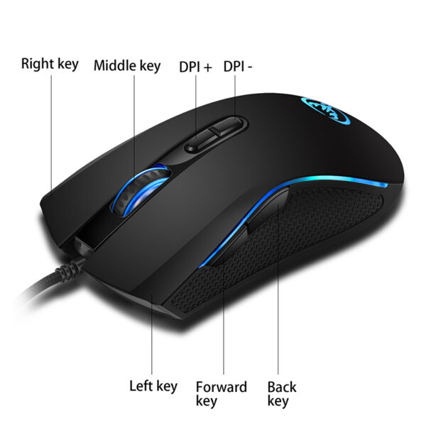 New Wired Gaming mouse gamer 7 Button 3200DPI LED Optical USB Computer Mouse Game Mice Mouse Mause For PC Computer Gamer - Image 5