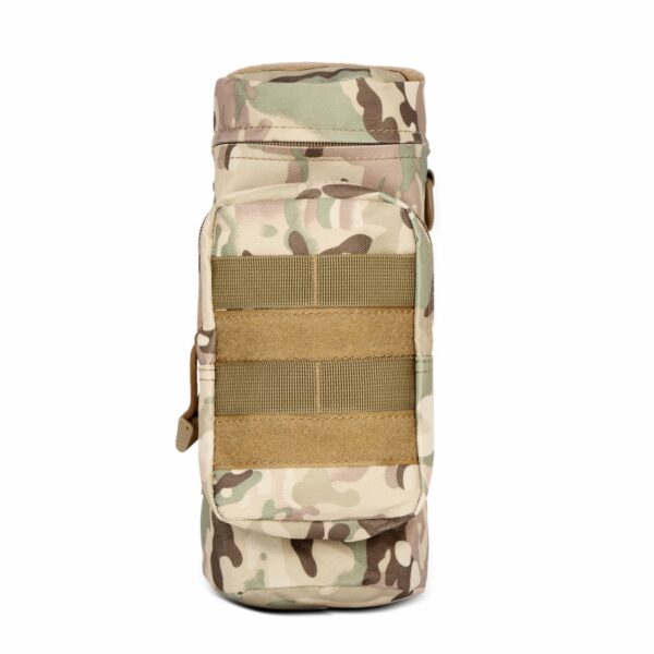 Outdoor Sports Tactical Molle Water Bottle Pouch Camo Camping Hiking Travel Portable Water Bag Kettle Holder Hunting Waist Bags - Image 4